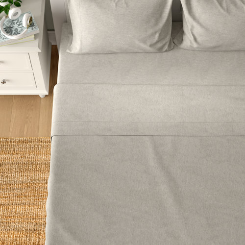 Jersey Knit Sheets & Pillowcases You'll Love Wayfair